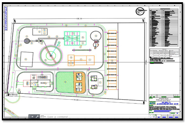 Vidisha WTP project Madhya Pradesh, India